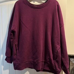 Sweatshirt with front pockets